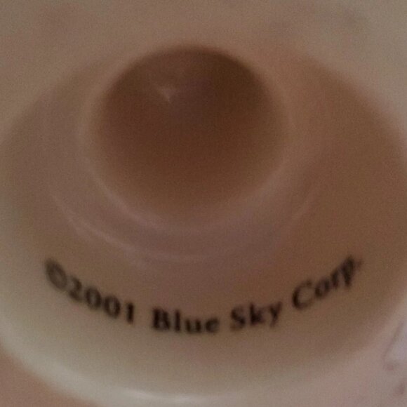 NIB: VINTAGE CLAYWORKS CERAMIC ORNAMENT "Friends Always - Green" - SA20287 - Picture 4 of 5